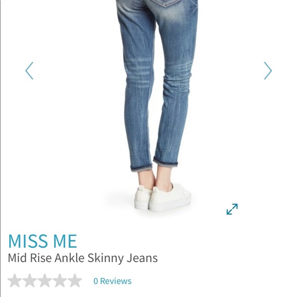 MISS ME MID-RISE Easy Ankle Skinny Jeans - Picture 2 of 5